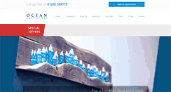 Desktop Screenshot of oceandentalcare.co.uk